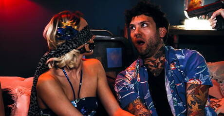 Burning Angel invite you to explore xxx pictures with Joanna Angel, Vanessa Sky and Small Hands in amazing threesome scene